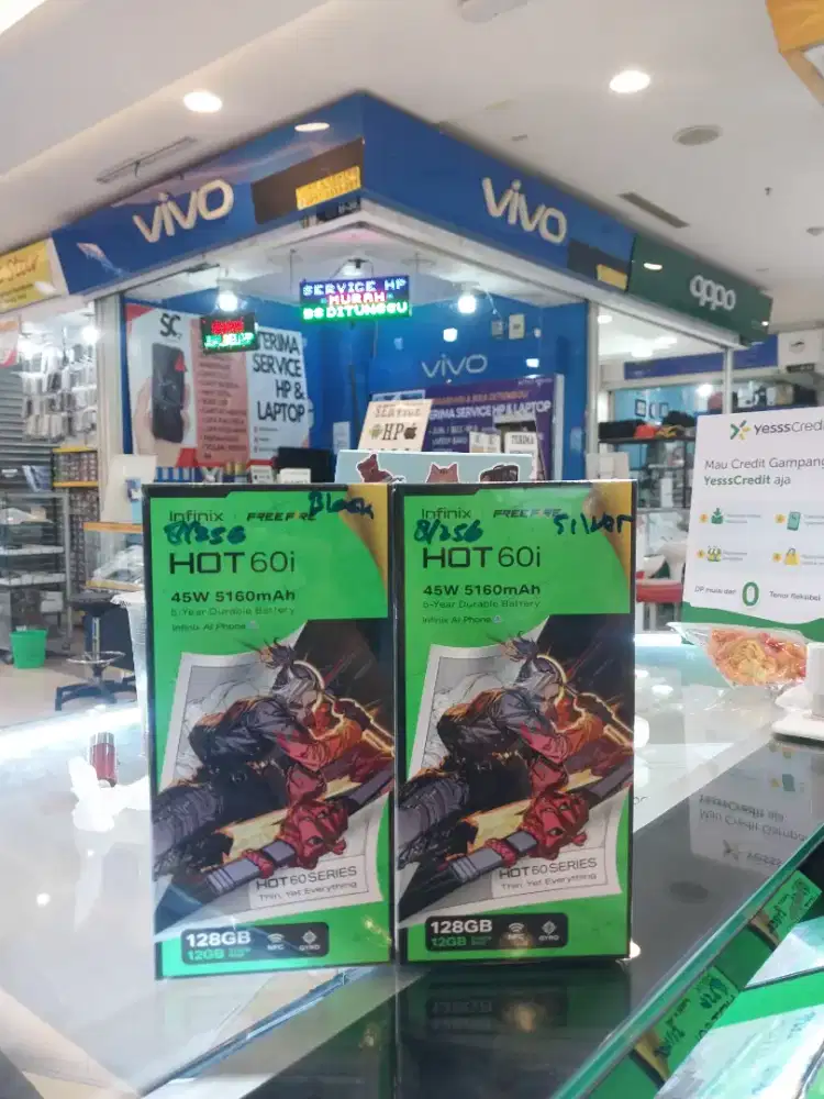 Infinix Hot 60i Ram 6/128gb Cicilan Tanpa DP Angsuran Murah