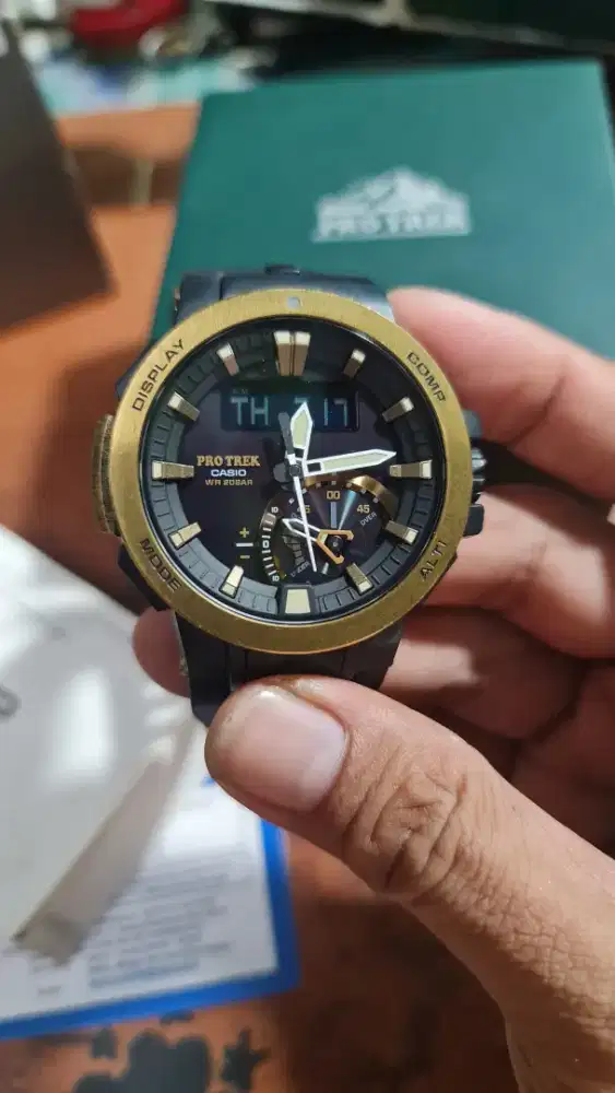 Casio Protrek gold vintage JDM