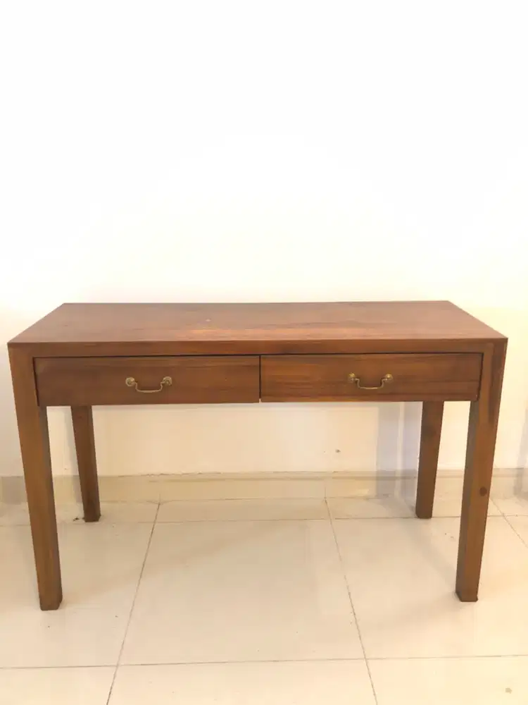 Meja Kayu Jati Minimalis Meja Kantor Jati Meja Belajar Jati