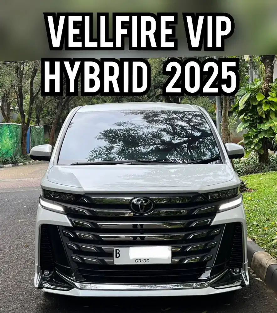 NEW VELLFIRE VIP HYBRID PREMIUM COLOUR 2025 KM 2RB PEMILIK PRIBADI
