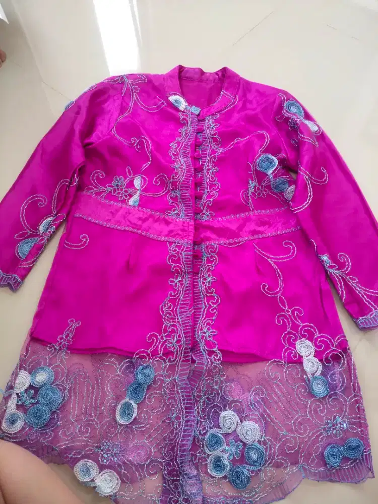 Kebaya pink dewasa baru