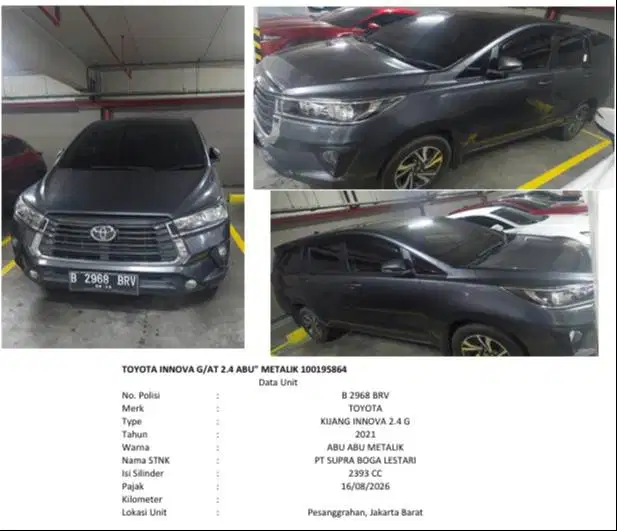 MOBIL EX KANTOR
