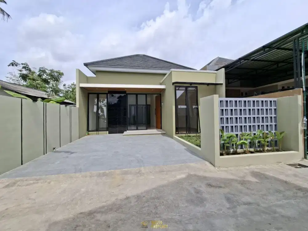 RUMAH MODERN SIAP HUNI DI JOGJA BARAT DEKAT KAMPUS & RUMAH SAKIT