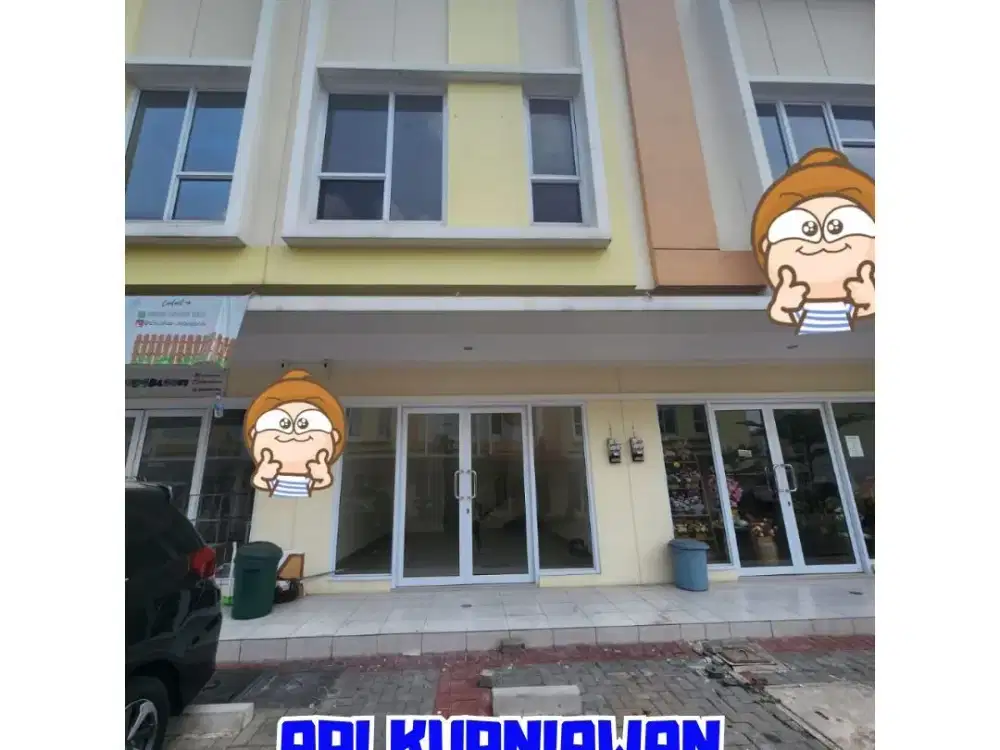 Ruko Pisa Grande | 2 Lantai, Luas 90 m, Hanya 2M Nego Keras!