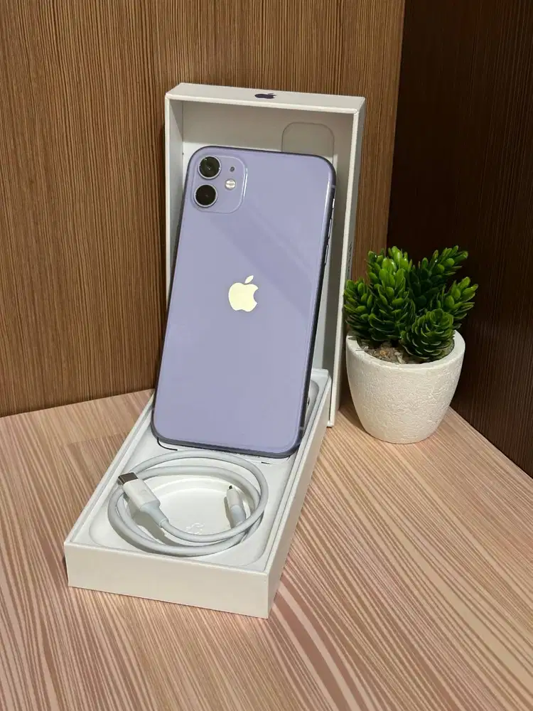 IPHONE 11 128GB PURPLE (RESMI BEACUKAI)