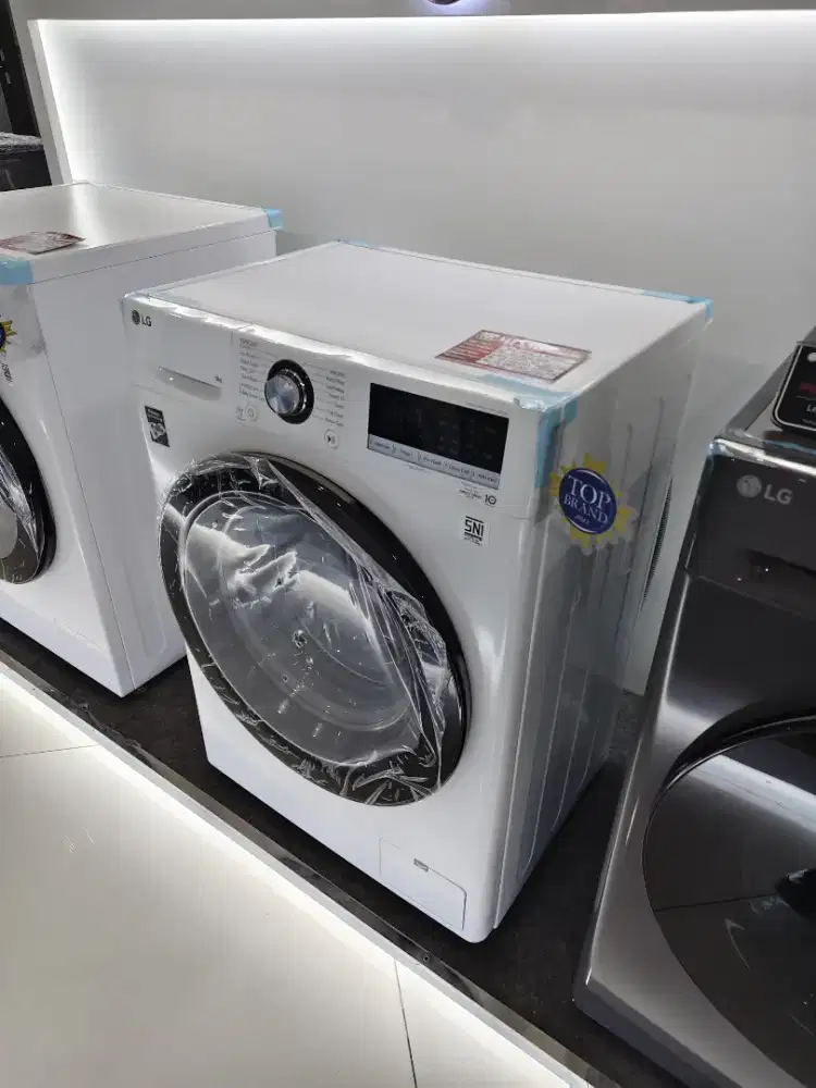 Mesin Cuci LG 9KG FV 1209 S5WN Kredit DP 0 Proses Cepat