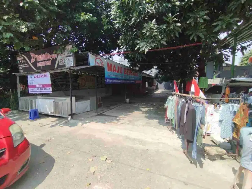 Tanah tepi jalan raya lokasi srategis dekat sekolah di Taman wisma asri bekasi utara