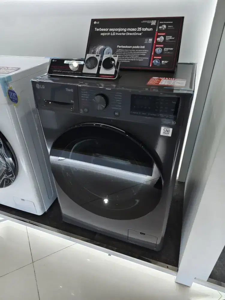 Mesin Cuci LG 9KG FV 1209 S4M Kredit DP 0 Proses Cepat