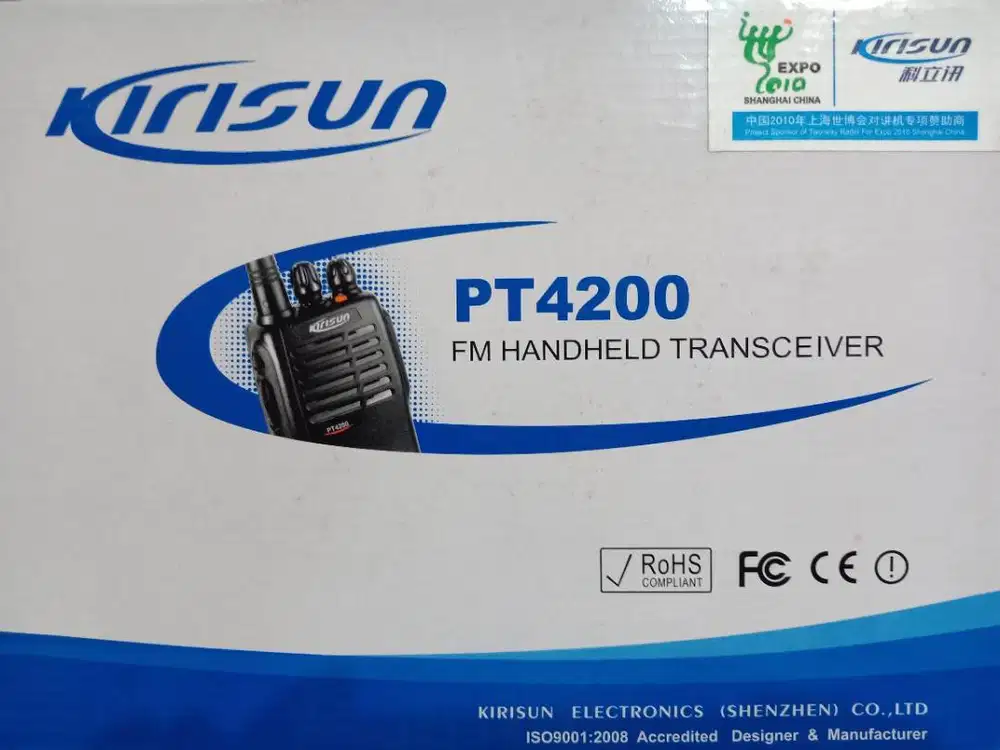 Radio HT Handy Talky Kirisun PT4200 VHF 147-174 Mhz