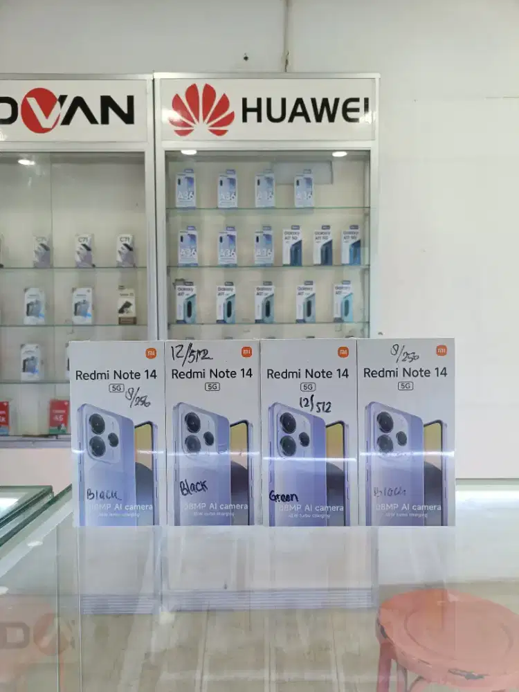 Redmi Note 14 5G (12/512 & 8/256) Baru Resmi Xiaomi⁹