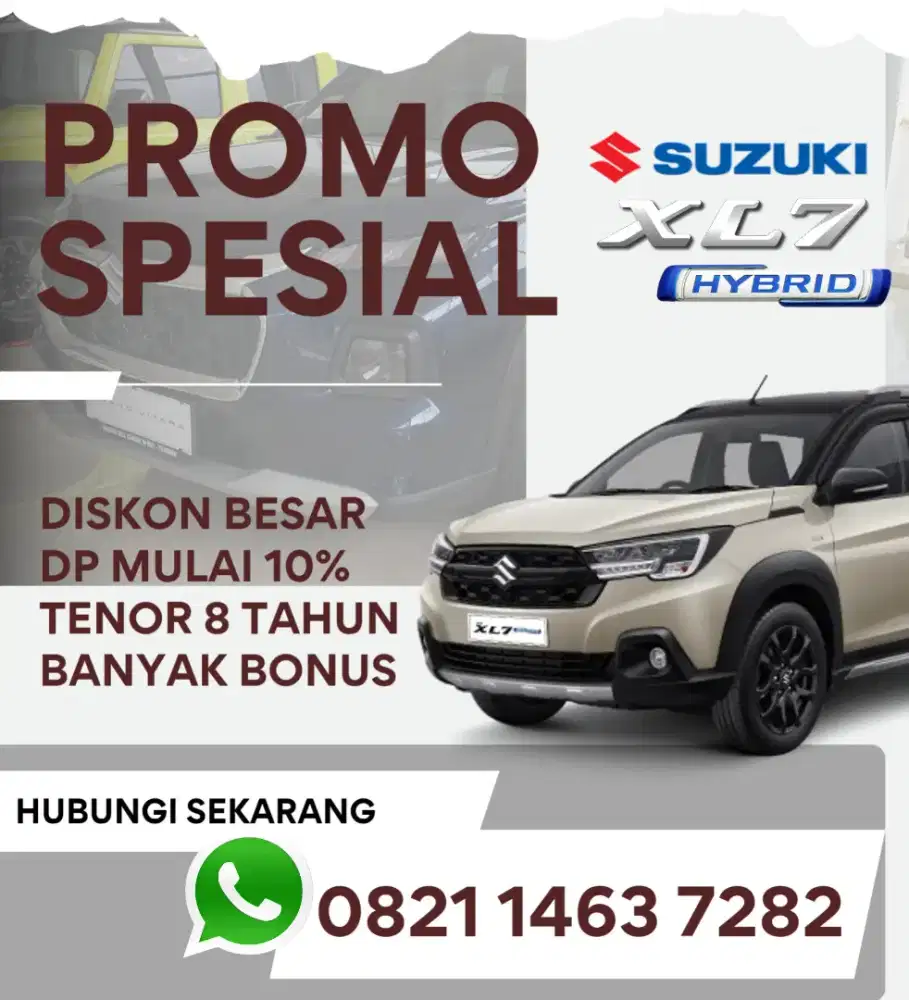 Suzuki xl7 hybrid alpha beta zeta at mt matic manual kredit cash