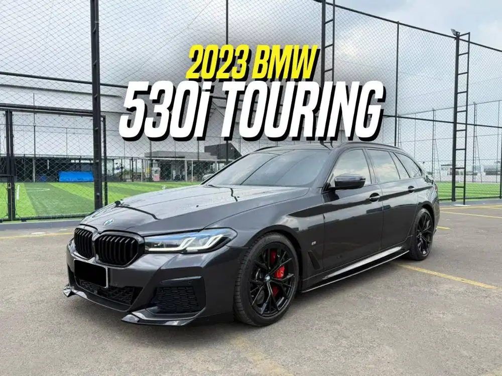 BMW 530i Touring M Sport 2023 Grey on Brown Abu-abu Abu 530 i