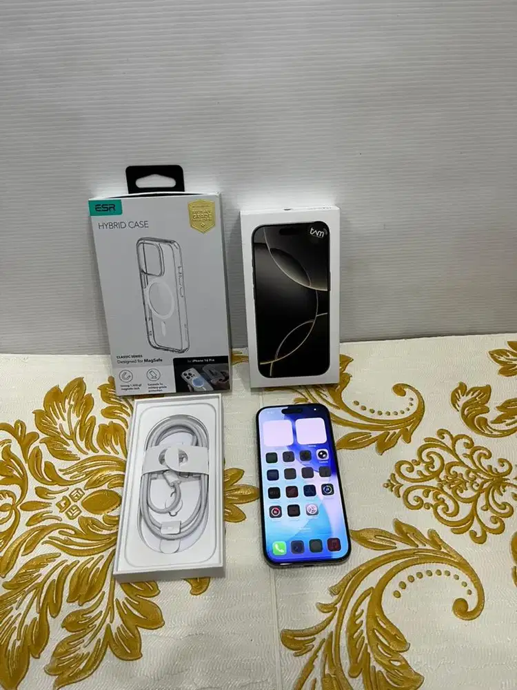 Iphone 16 Pro 256GB Second Mulus Fullset Original IBOX