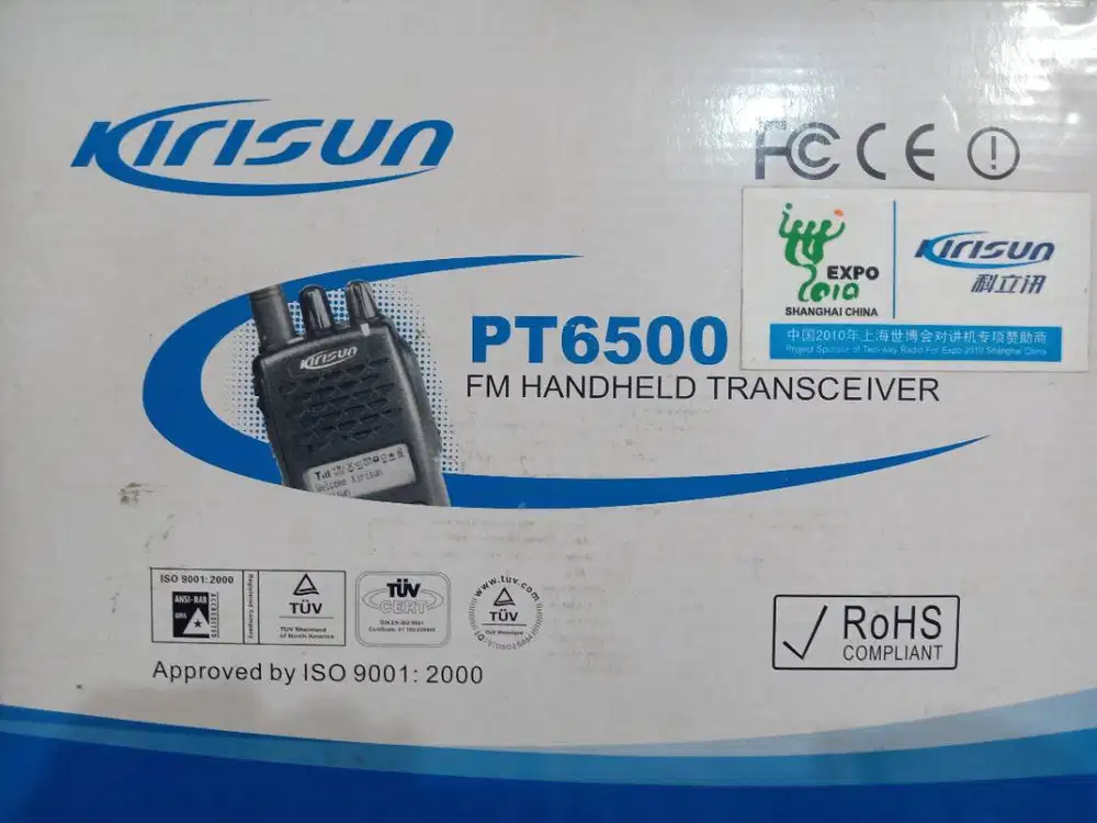 Radio HT Handy Talky Kirisun PT6500 VHF 136-174 Mhz