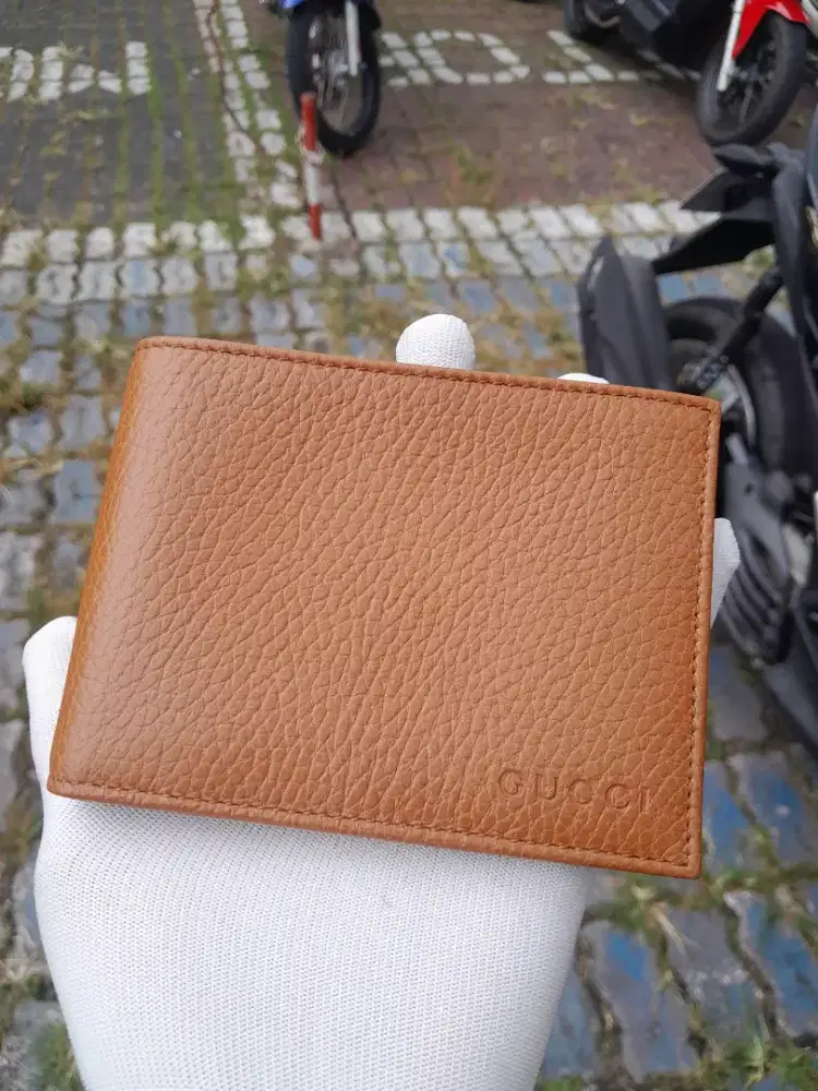 Dompet Gucci Brown Leathers Original