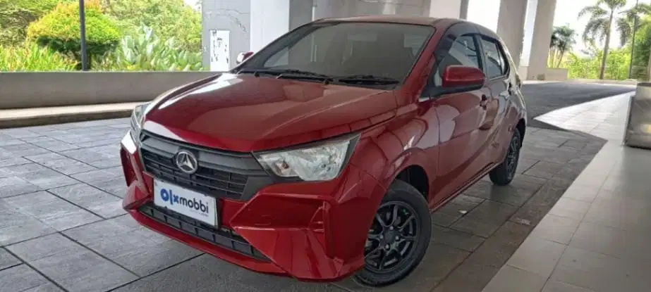 TDP Rendah -  Daihatsu Ayla 1.0 X Bensin MT 2024 Merah KO