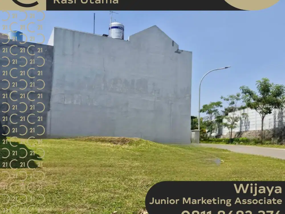 DIJUAL TANAH KAVLING DI PERUMAHAN KOTA WISATA CIBUBUR