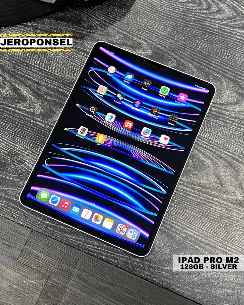 IPAD PRO M2 128GB WIFI ONLY BATTERY HEALTH 93% MULUS GARANSI ORIGINAL