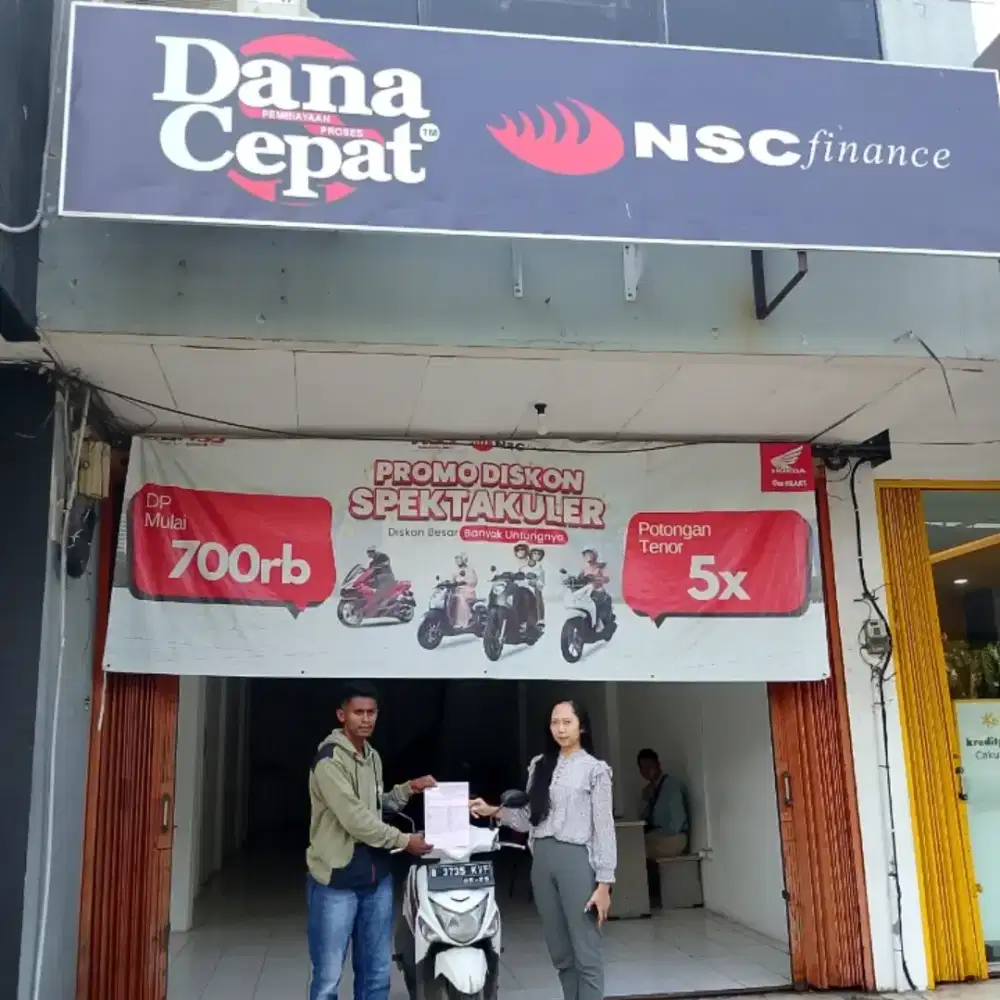 Marketing dana tunai motor (KBA) NSC Finance Cabang Cakung