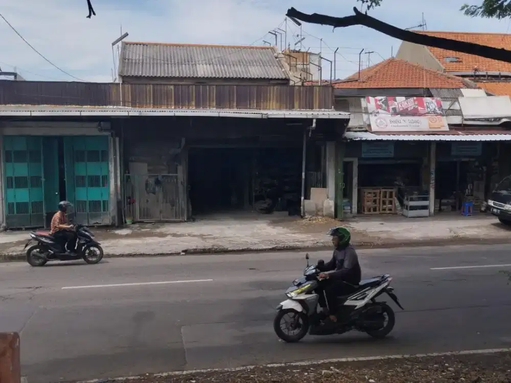 Dijual Toko + Gudang  Di Nol Jalan Raya  Jagir Wonokromo