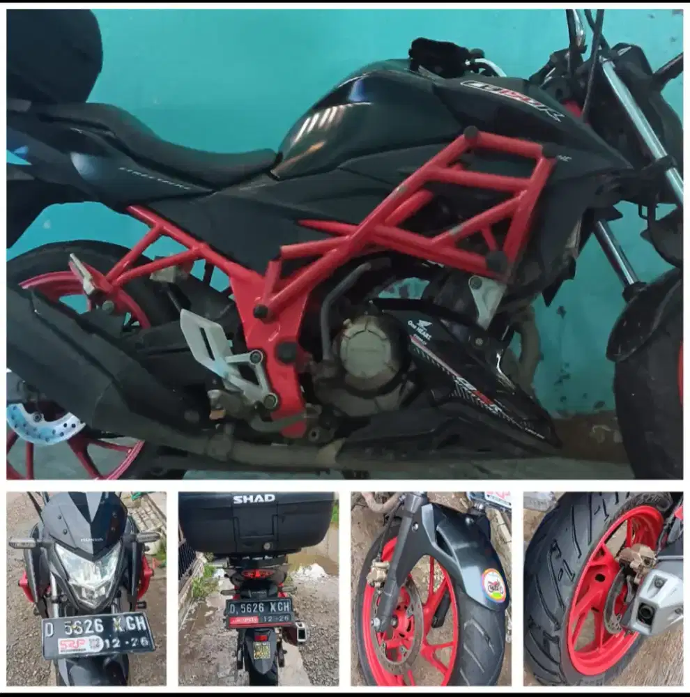 Dijual Honda CB150R Tahun 2016 Plate D Bandung.