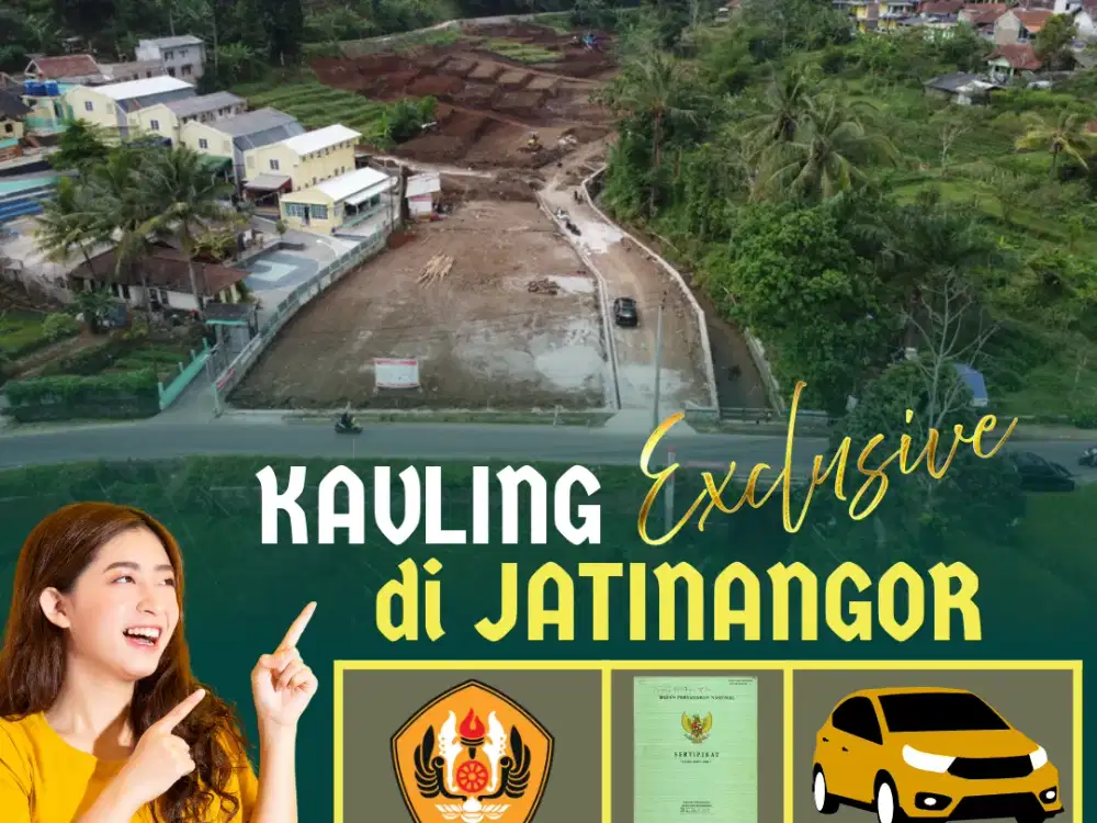 TANAAH KAVLING JATINANGOR SAMPING JALAN RAYA
