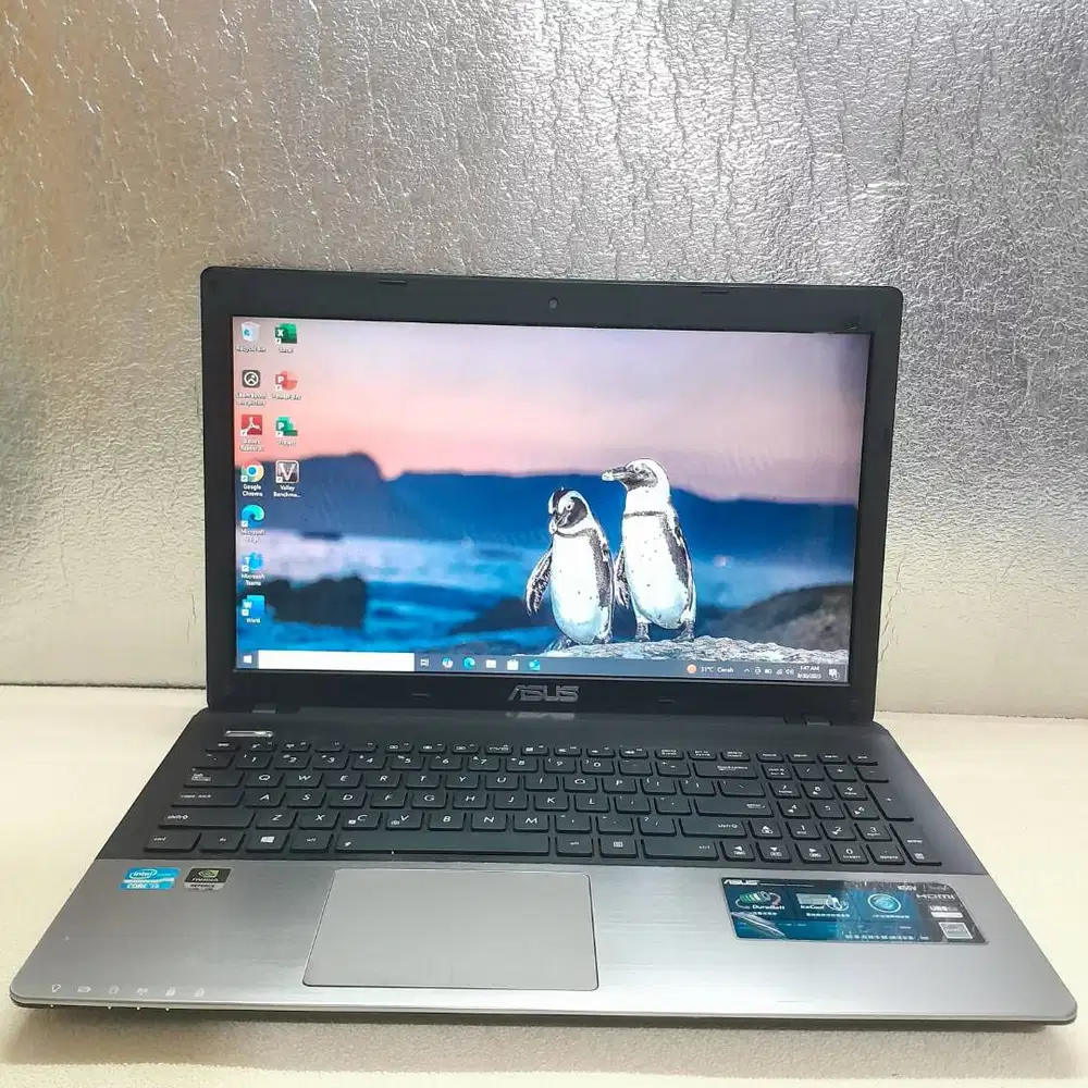 Asus K55VD Core i3-3110M Ram 8gb ssd 128gb Vga nvidia 610m 2gb