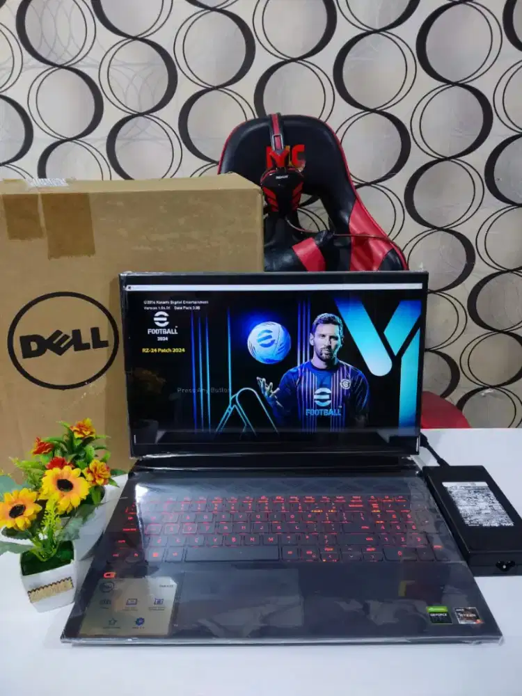 Dell G15 5525 RAM 16GB SSD 512GB Dual VGA Nvidia RTX 3050