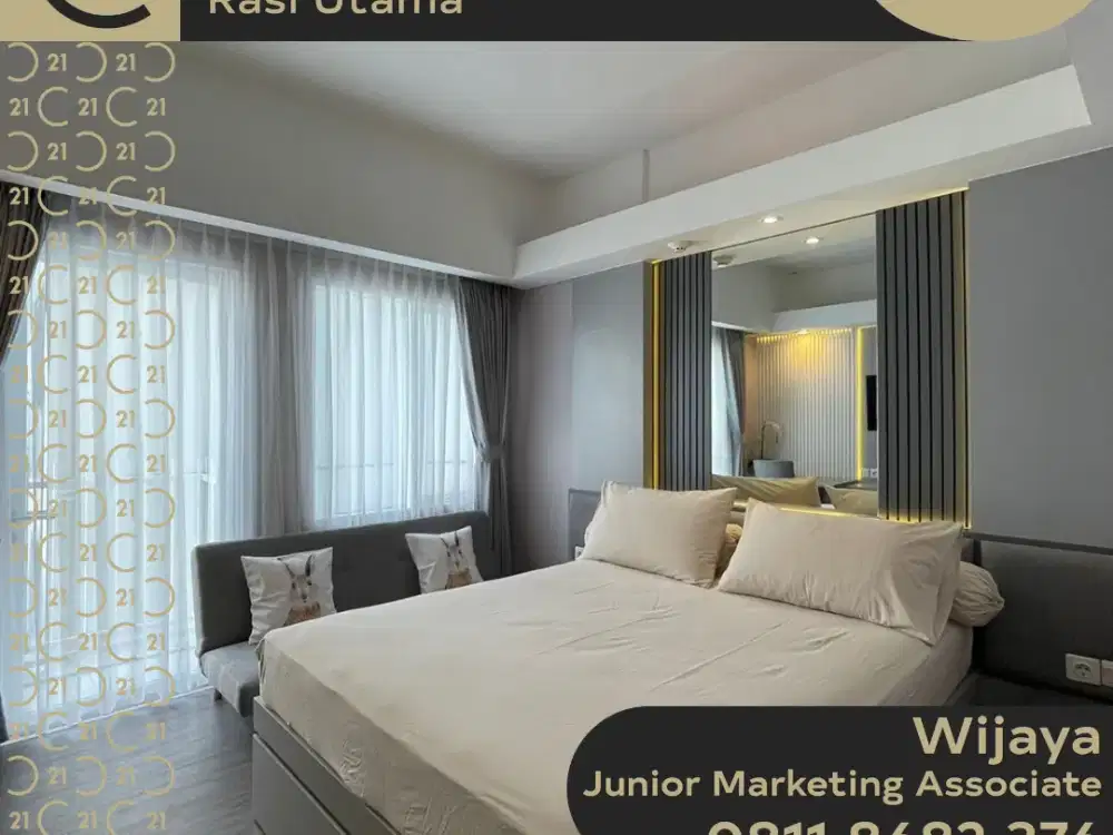 DIJUAL 1 UNIT APARTEMEN BOGOR ICON TYPE STUDIO DI TANAH SEREAL KOTA BOGOR