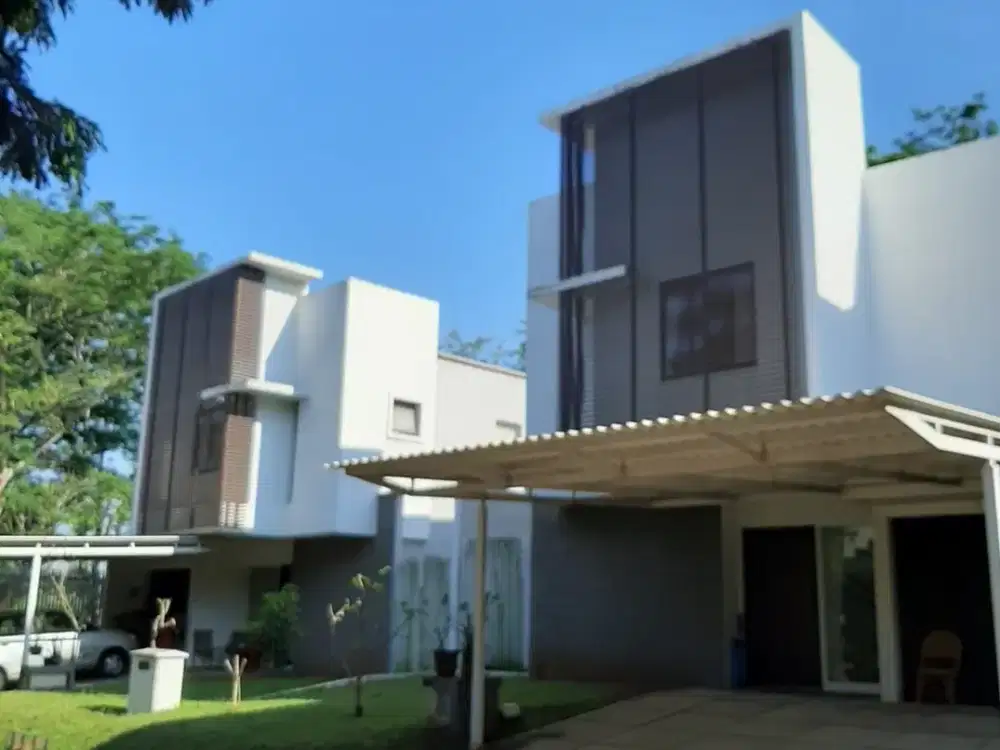 DIJUAL RUMAH SEMI FURNISHED VERMONT PARKLAND BSD