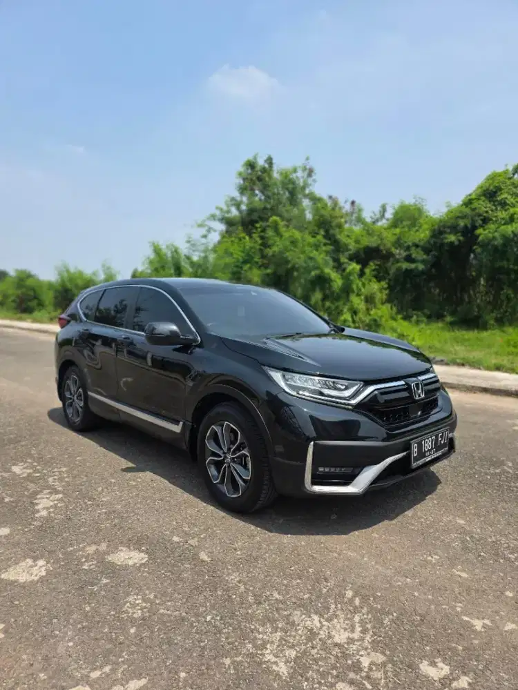 (CASH)CR-V 1.5 Turbo Prestige Sensing 2022/2021 Hitam MURAH