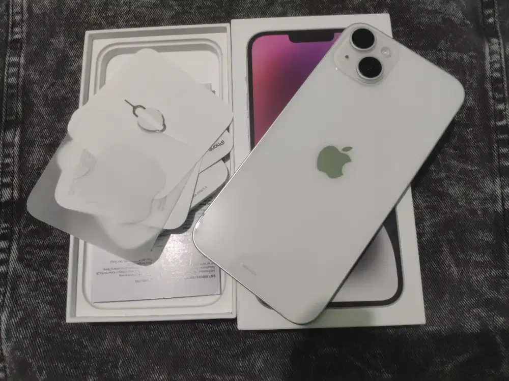 iPhone 14 Plus 5G iBox 128GB lengkap