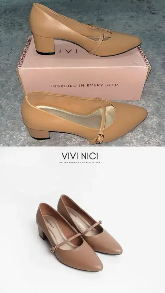 Sepatu Kerja/Pantofel Wanita Bagus banget, salah ukuran, New. Di Abdya