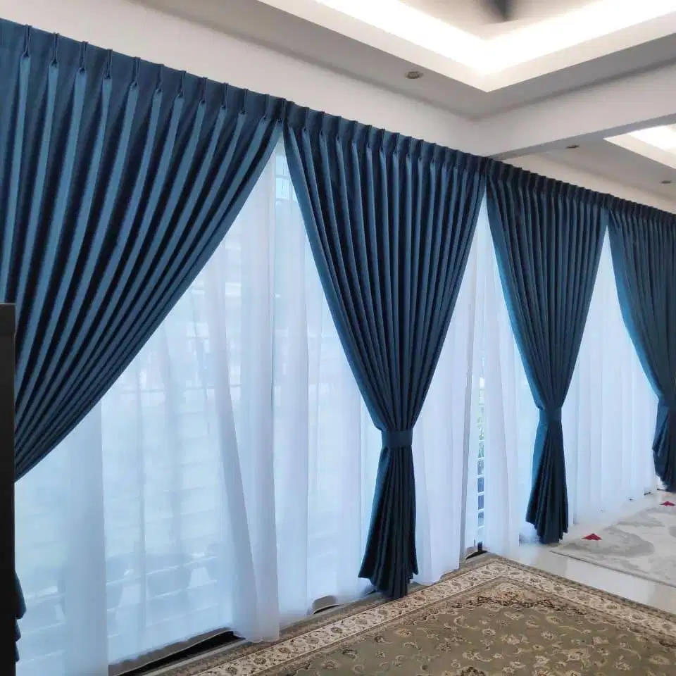 Dijual Gorden Blackout Pasang Skat Klinik Hordeng Gordyn Vitrase