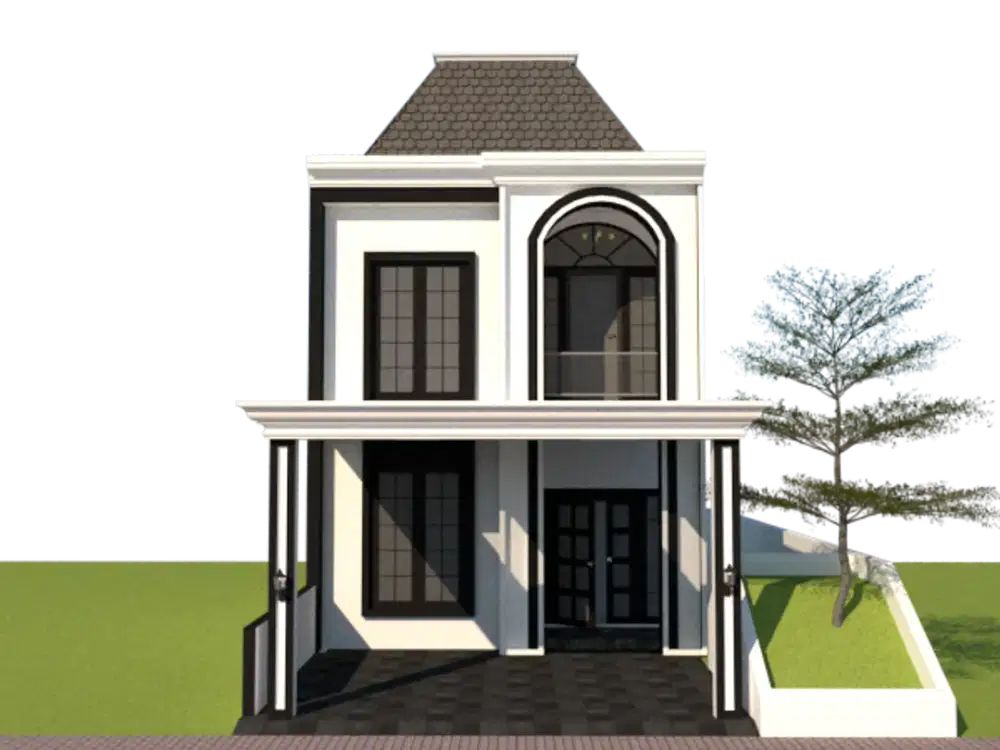 Rumah America Classic 5 Menit RSUD Bogor Free SHM
