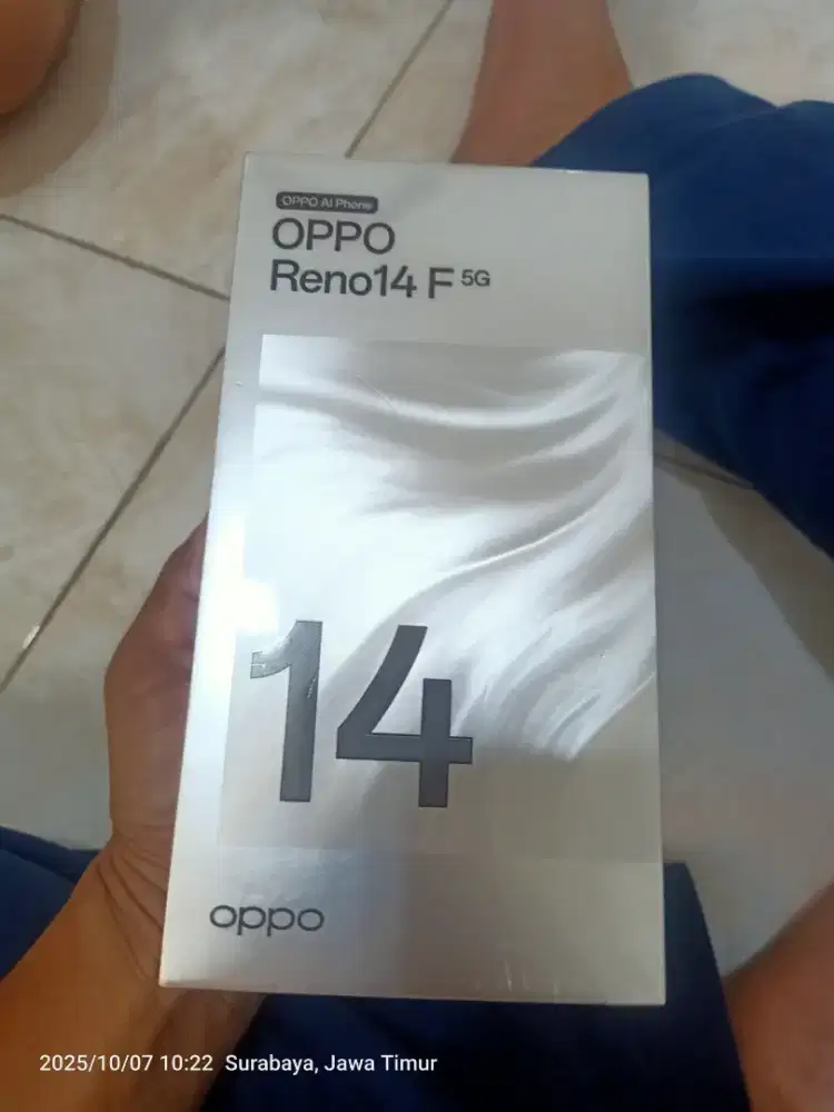 Jual cepat Oppo 14f 5g 12/256 baru segel