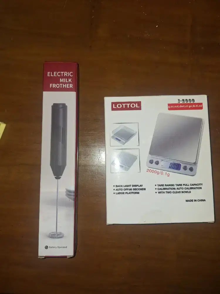 Jual Frother dan Timbangan Untuk Usaha Cafe