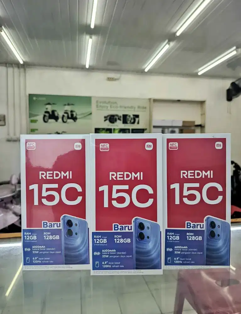 Redmi 15c (8/256 & 6/128) Baru Resmi Xiaomi⁹