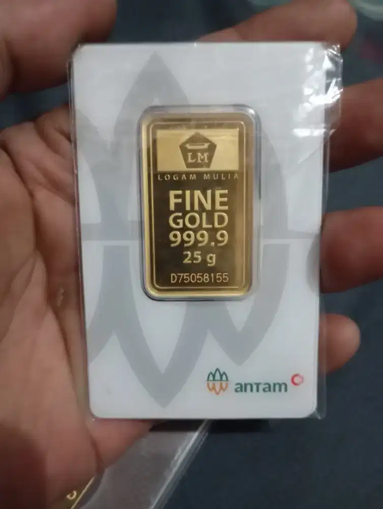 Logam Mulia Antam 25 gram 2025