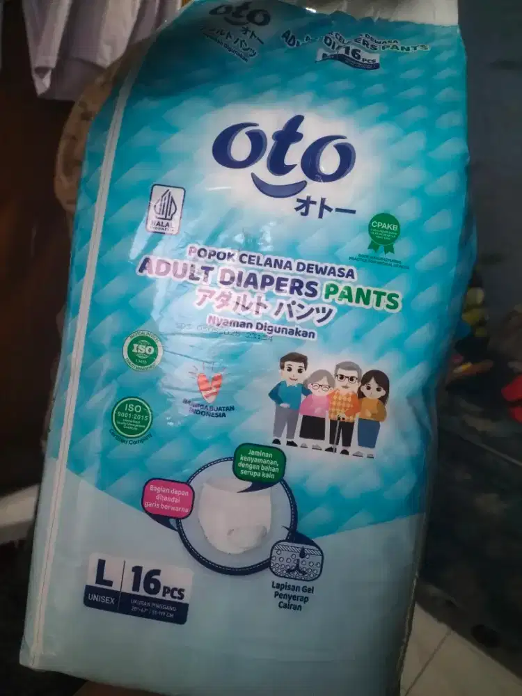 Pampers oto L16 buat dewasa