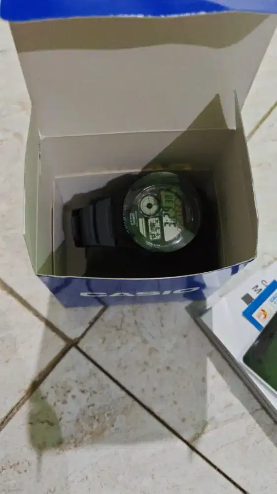Jam Casio AE-1000W Black Resin