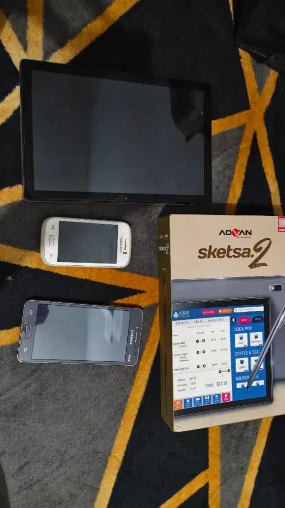 Dijual advan sketsa, samsung