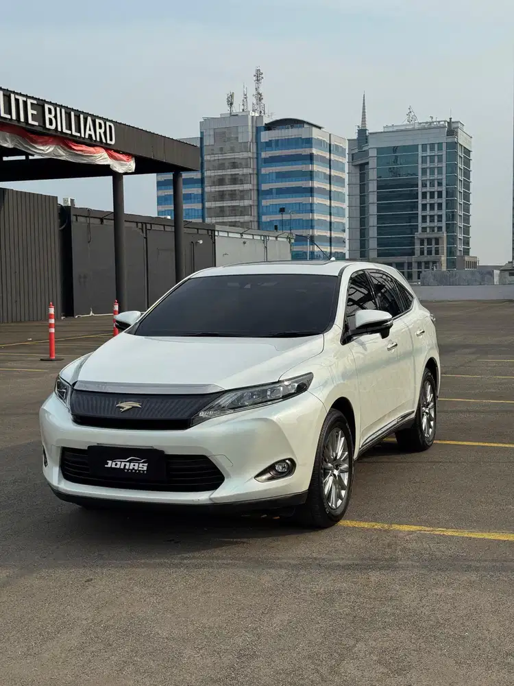 TOYOTA HARRIER 2015 ADVANCE PUTIH BARANG BAGUS
