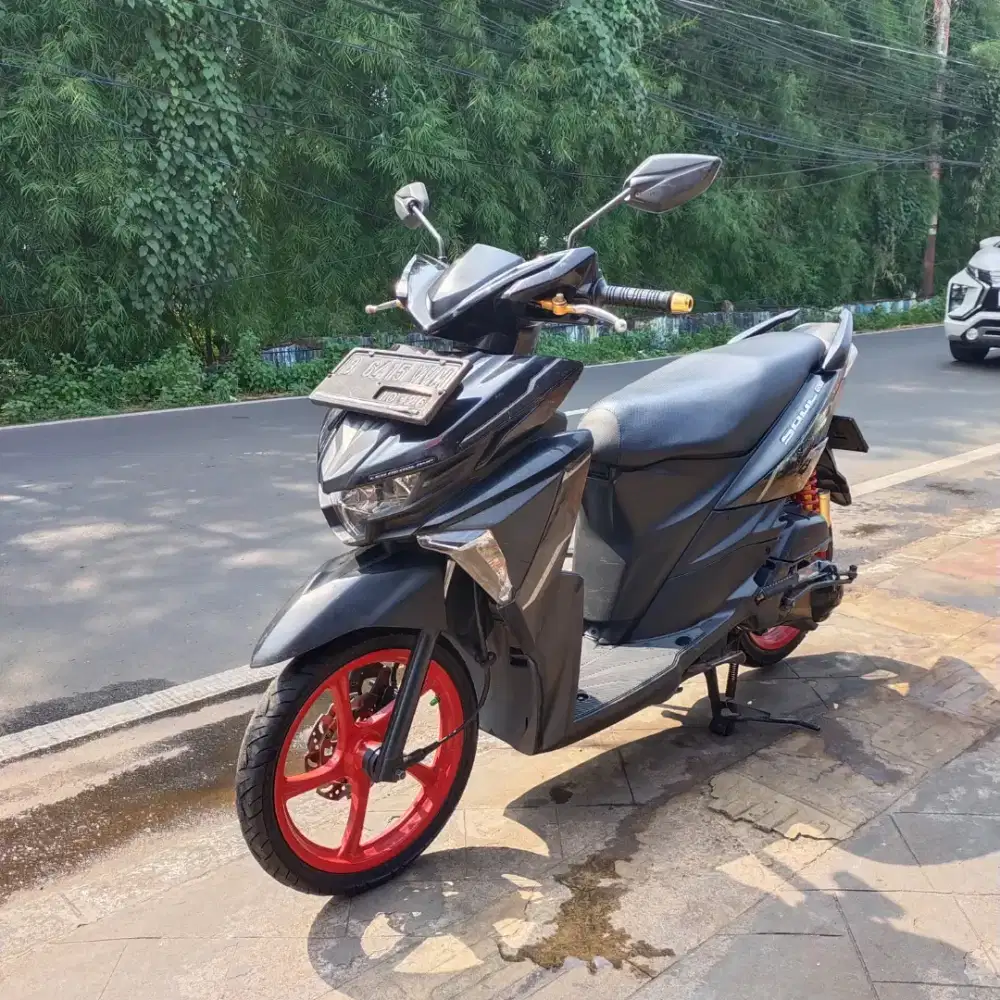 X-Ride 2017 Orisinil mesin Cakep hitam