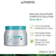 Matrix Biolage Scalppure Complete Masker Rambut Hair Mask - untuk Ramb