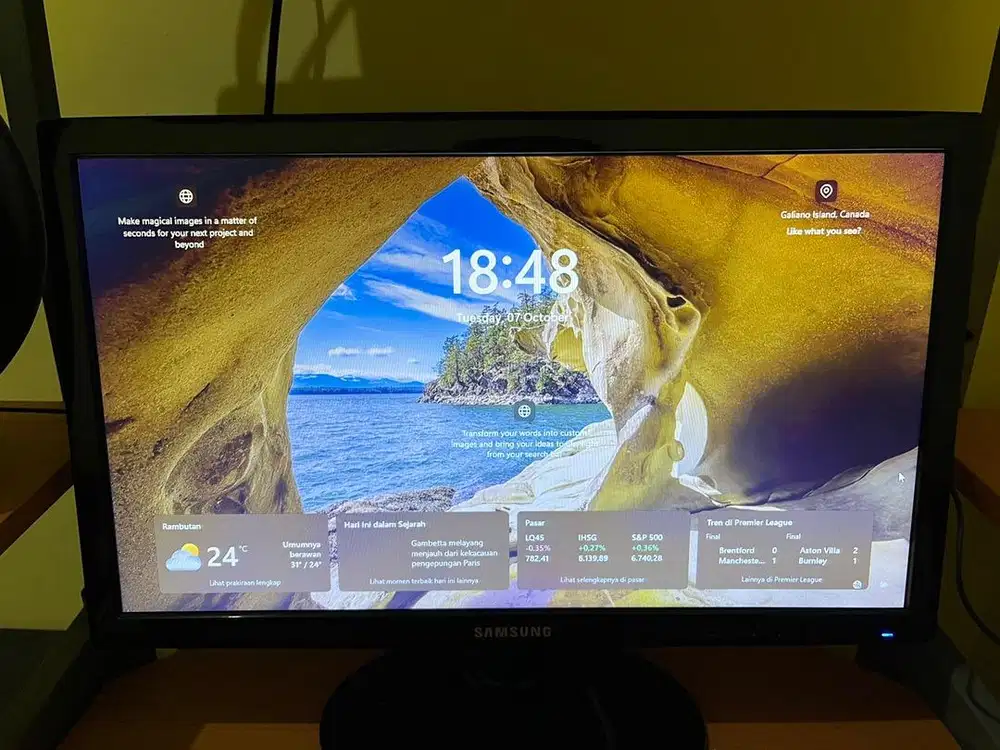 Monitor LED Samsung 19 inch