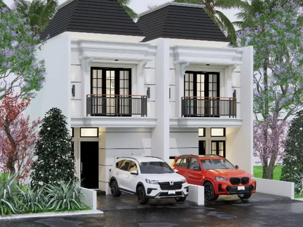 Rumah Classic Bata Merah Cipayung Jakarta Timur