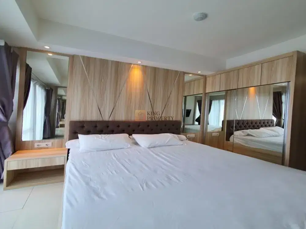Interior Modern, Fasilitas Kolam Renang, Lapangan Basket, Lapangan Tenis, Club House, Disewa Studio Puri Mansion