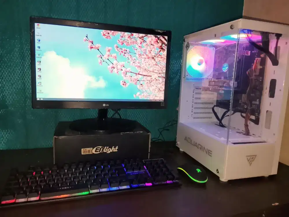 PC CORE i5 Gen 4 (Haswell) + Monitor FULLSET tinggal pakai