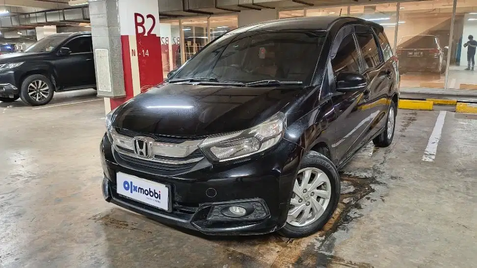DP MURAH Honda Mobilio 1.5 E Bensin-AT 2017 Hitam CTZEB